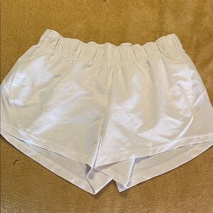 Athletic Works Women's White Athletic Shorts